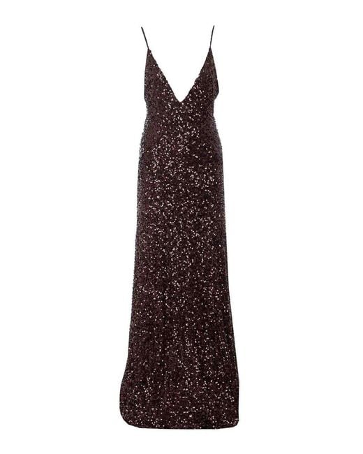 Aniye By Purple Diabolic Chocolate Thelma Slip Dress