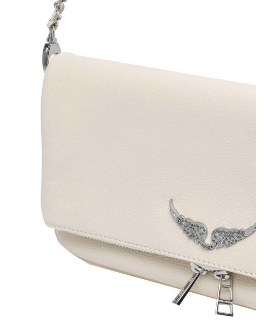 Zadig & Voltaire White Rock Crossbody Bag