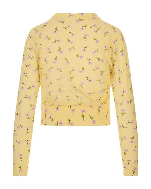 Jil Sander Yellow Cardigan