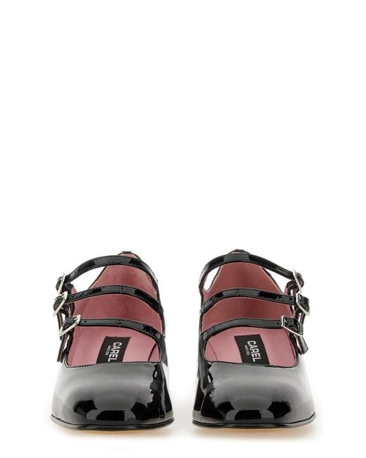 CAREL PARIS Black Kina Pumps