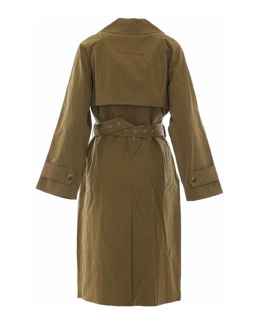 MICHAEL Michael Kors Natural Trench
