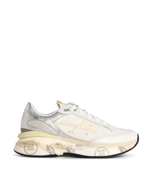 Premiata White Moerund Sneakers