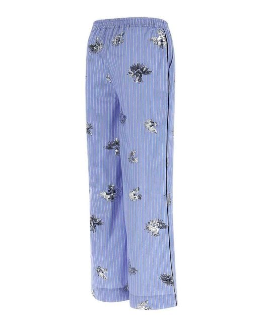 Le twins Blue Giorno Pants