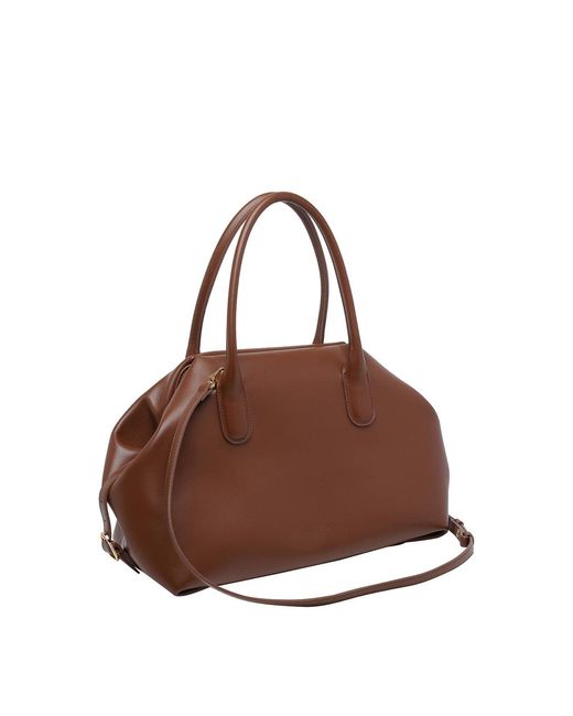 THEMOIRÈ Brown Driar Tallia Trank Handbag