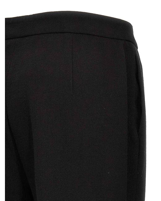 Moschino Black Crepe Pants