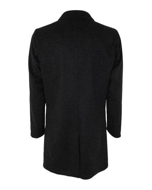 KIRED Black Peak Reversible Coat for men
