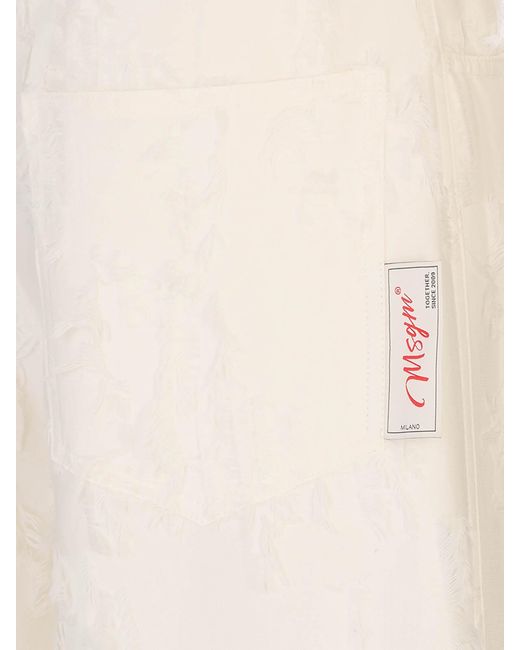 Pantalone di MSGM in White