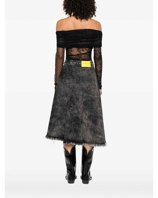 Pinko Black Lace Bodysuit