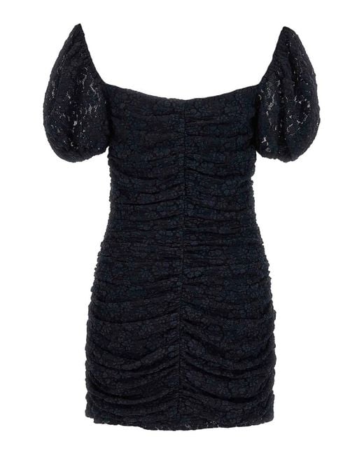 ROTATE BIRGER CHRISTENSEN Black Lace Dress
