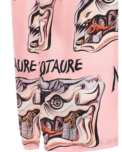Endless Joy Pink Minotaur Shirt for men
