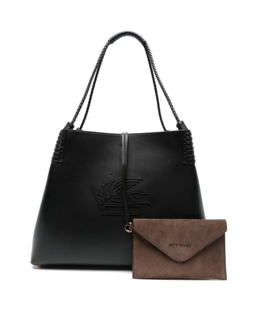 Etro Black Leather Bag
