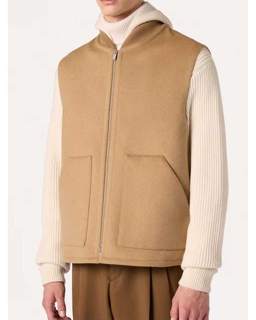 Lardini Natural Bomber for men