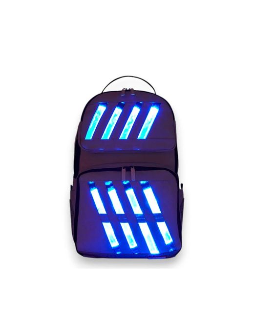 Sprayground Blue Led Bag To The Future Backpack for men