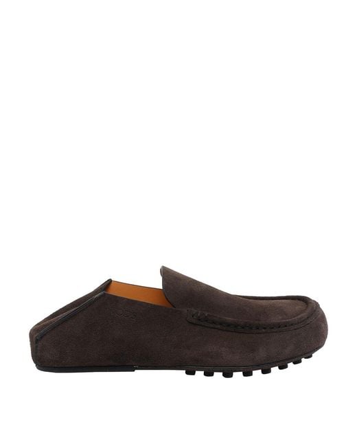 Tod's Brown Gommino Loafers