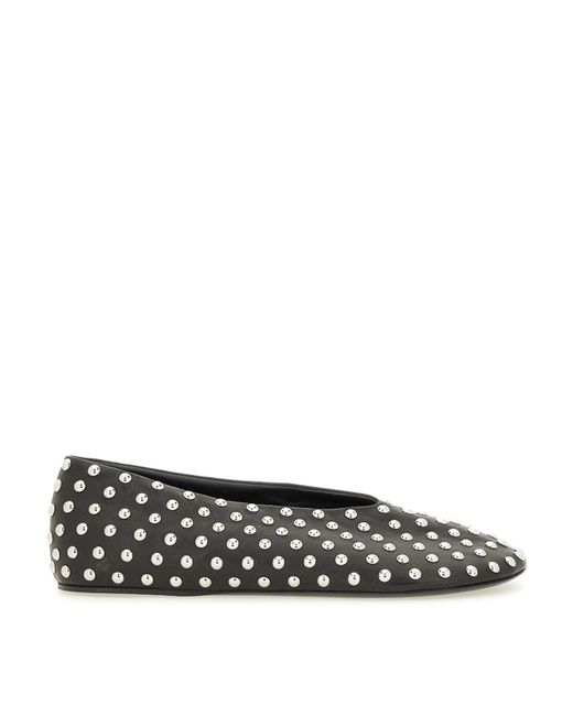 Jil Sander Black Ballerinas