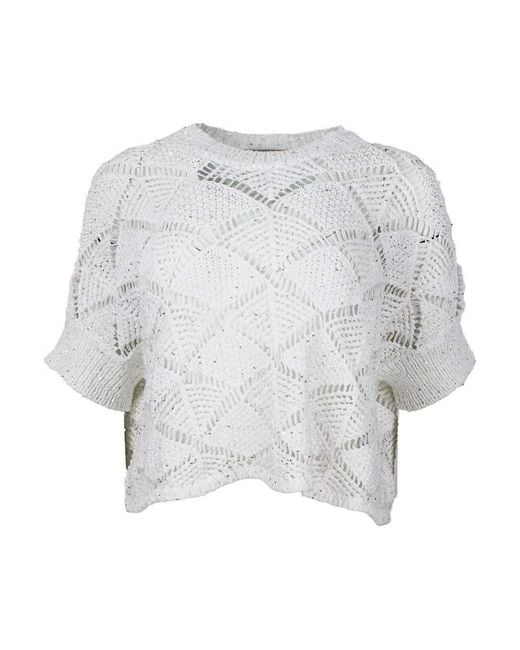 Antonelli White Sweater