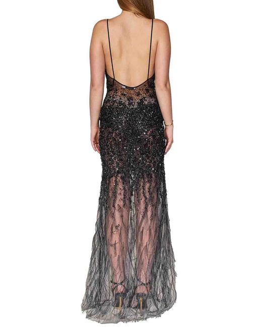 ROOM76 Black Long Dress