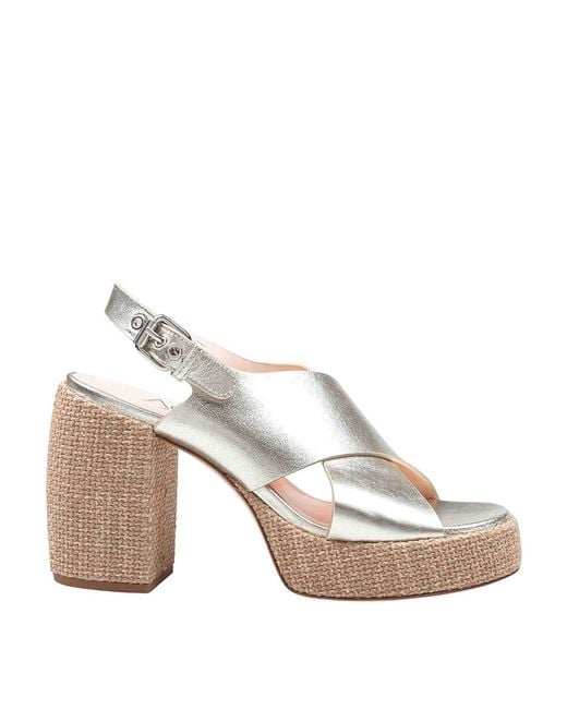 Agl Attilio Giusti Leombruni White Leather Sandal