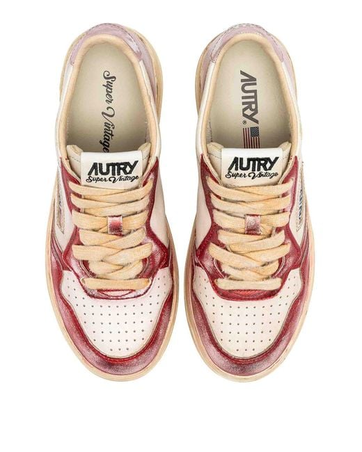 Autry Pink Sneakers