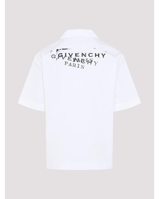 Givenchy White Classic Cotton Shirt For for men