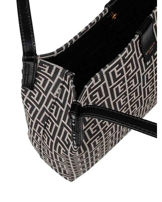 Borsa Shopper Release di Balmain in Black