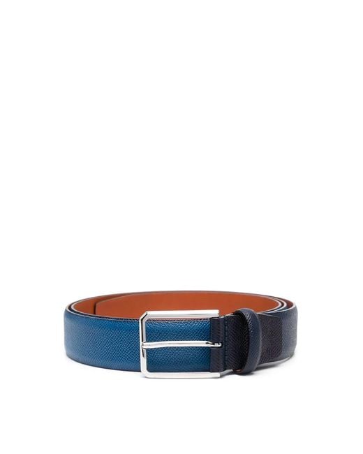 Santoni Blue Regular Belt for men