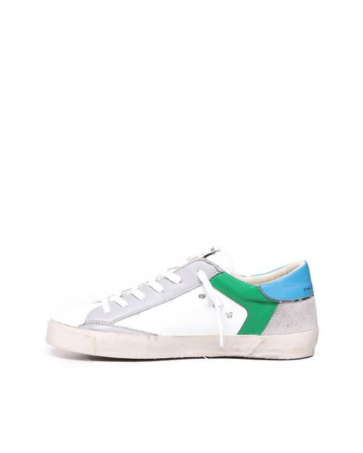 Philippe Model White Prsx Low Sneakers for men
