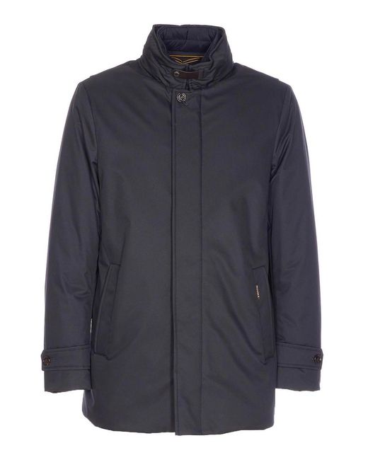 Moorer Blue Dark Reis Down Jacket for men