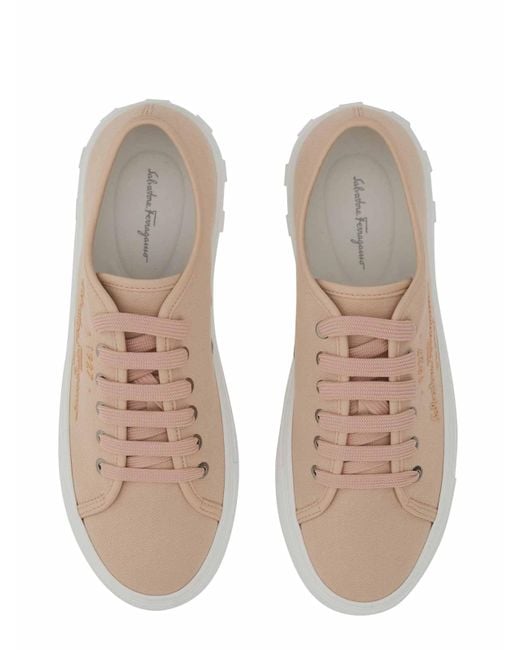 Ferragamo Multicolor Sneakers With Logo