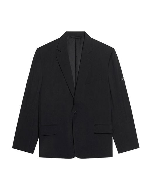 Balenciaga Black Blazer Washed Sb