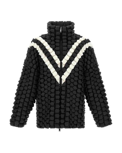 RAXXY Black 3D Down Jacket for men