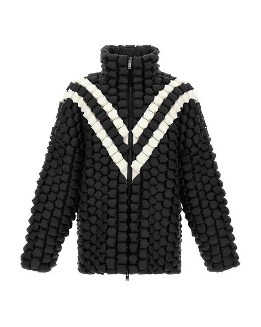 RAXXY Black 3D Down Jacket for men