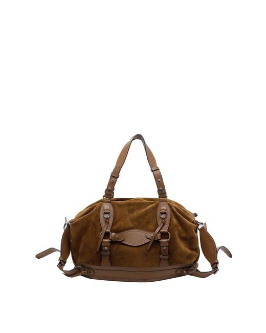 Isabel Marant Brown Cognac Tilpa Handbag