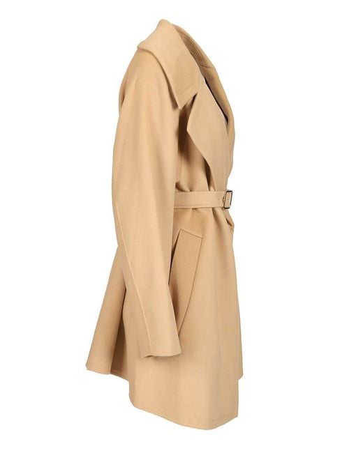Sportmax Natural Spxpagine Coat