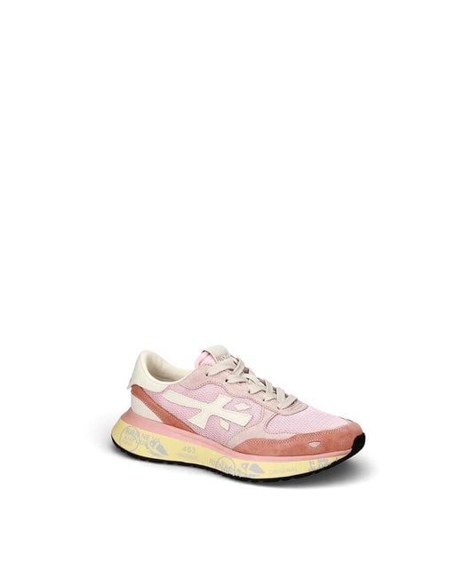 Premiata Pink Sneakers