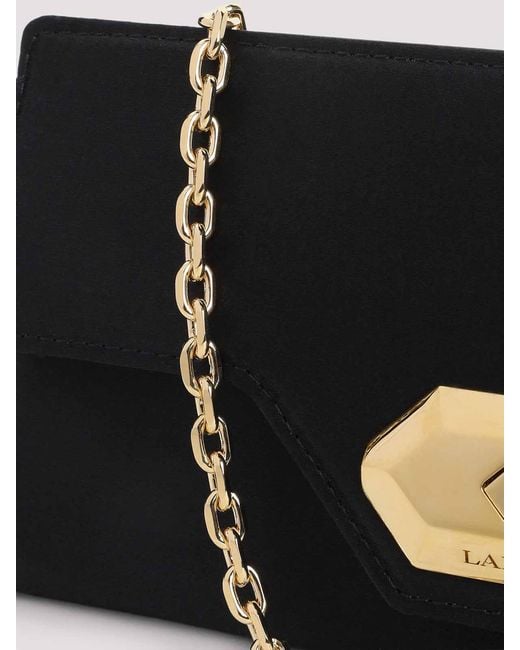 Lanvin White Invitation Evening Small Pouch