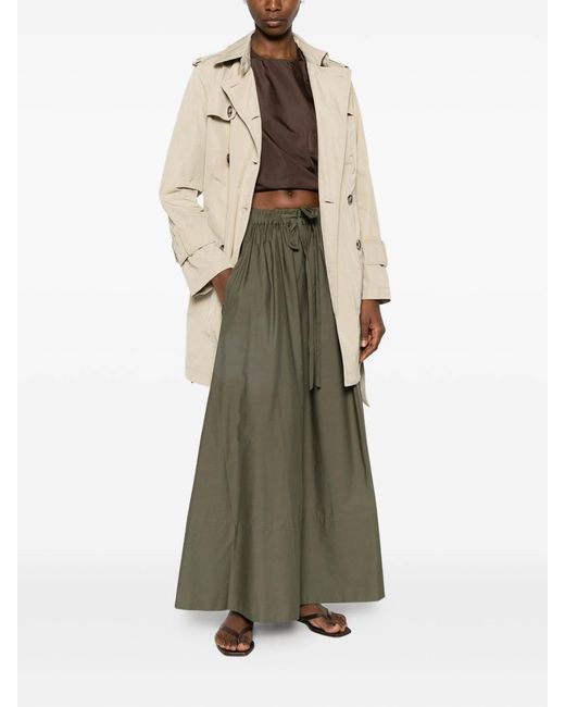 Peuterey Natural Knude Double-Breasted Trench Coat
