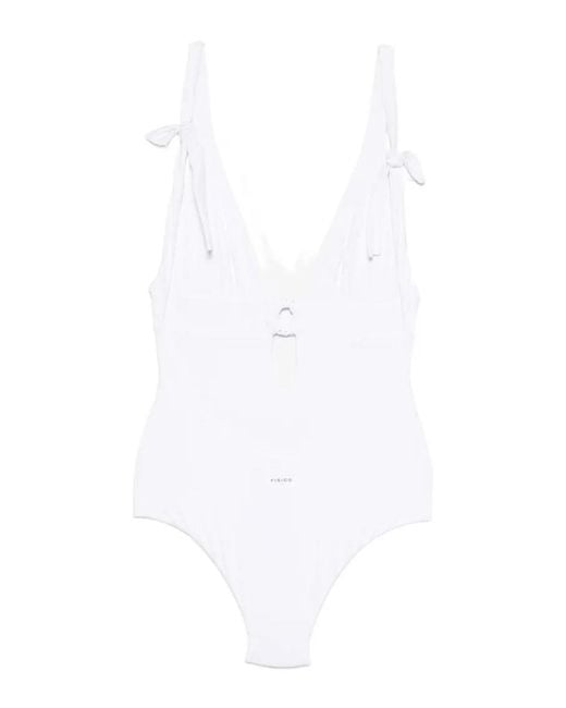 Fisico White Ring Swim Suit