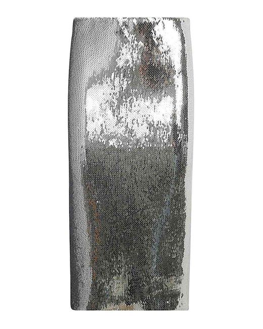N°21 Gray Midi Skirts