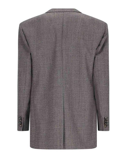 Stella McCartney Gray Blazer Monopetto