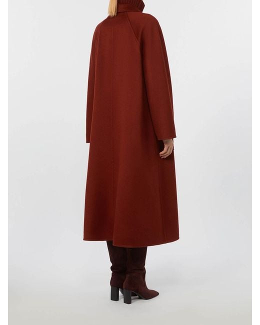 Max Mara Red Ludmilla Icon Coat