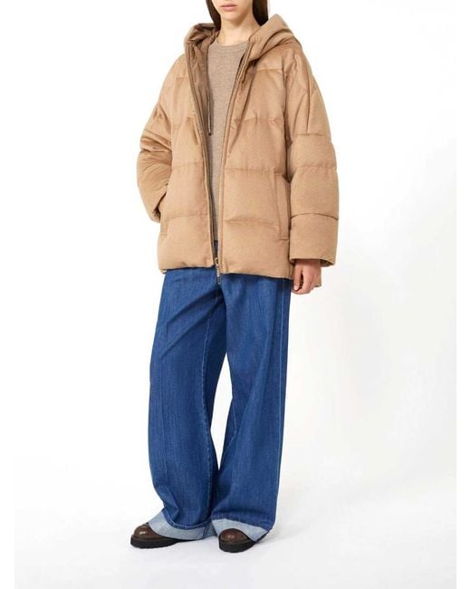 Max Mara Natural Reversible Down Jacket
