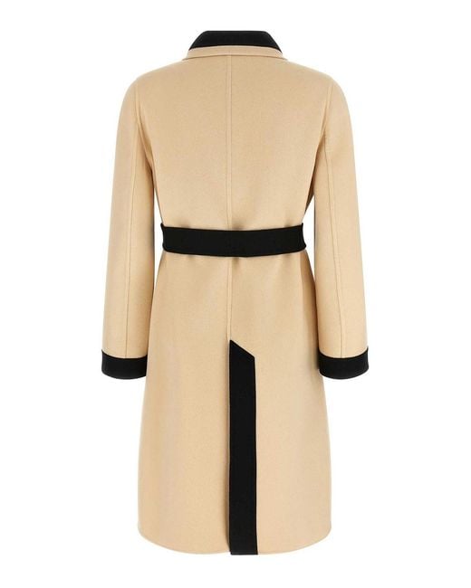 Valentino Garavani Natural Wool Coat