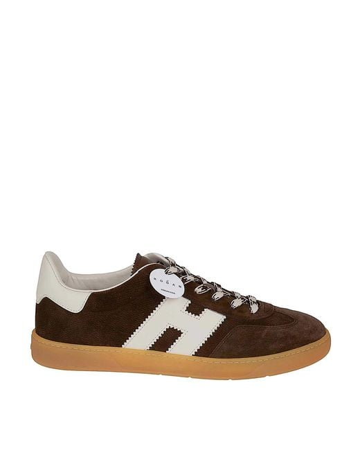 Hogan Brown Cool Sneakers for men