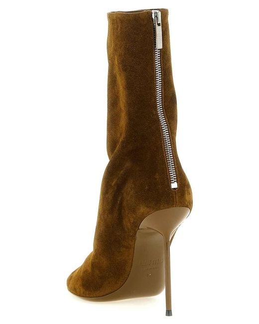 Paris Texas Brown Lidia' Ankle Boots