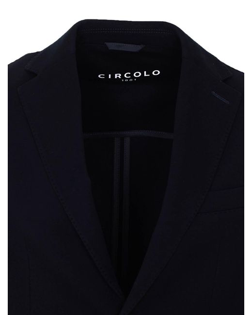 Circolo 1901 Blue Single Breasted Jacket for men
