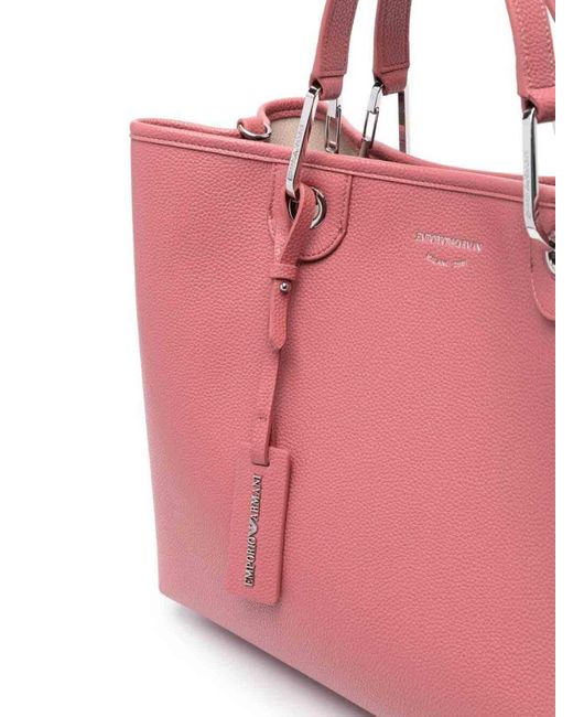 Emporio Armani Shopping Bag in Pink | Lyst UK