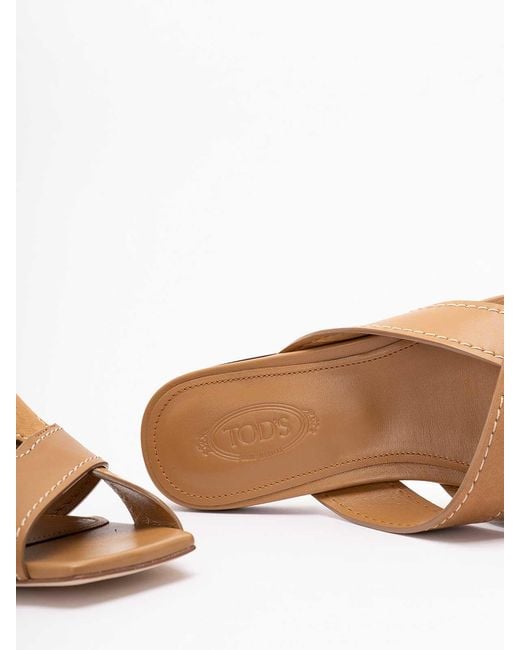 Tod's Brown Sandals
