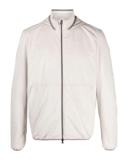 Herno White Casual Jacket for men