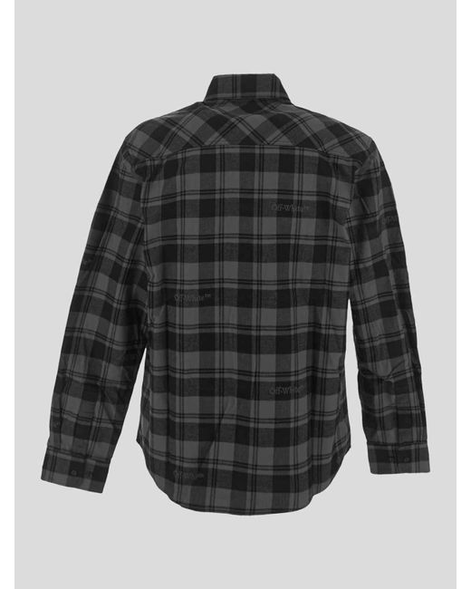 Off-White c/o Virgil Abloh Black Shirts for men